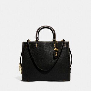 Coach Rogue Bag In Regenerative Leather Purses brand new full set